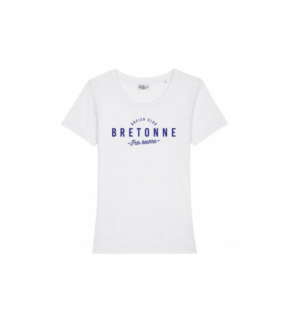 T-Shirt Bretonne pur beurre S blanc