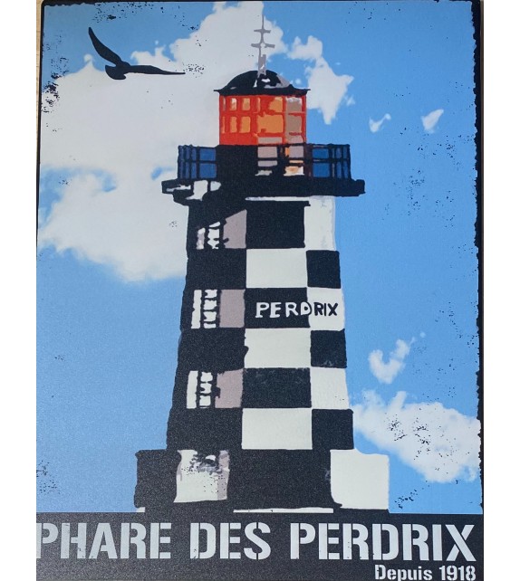 Plaque Phare Perdrix 26/35