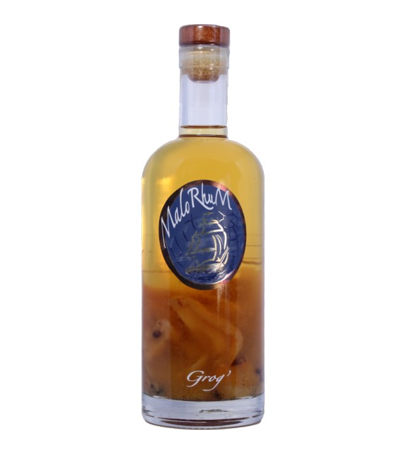 GROG - Rhum aux pommes, poires, zestes d'orange, épices