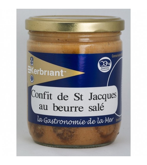 Confit de Saint Jacques au beurre salé