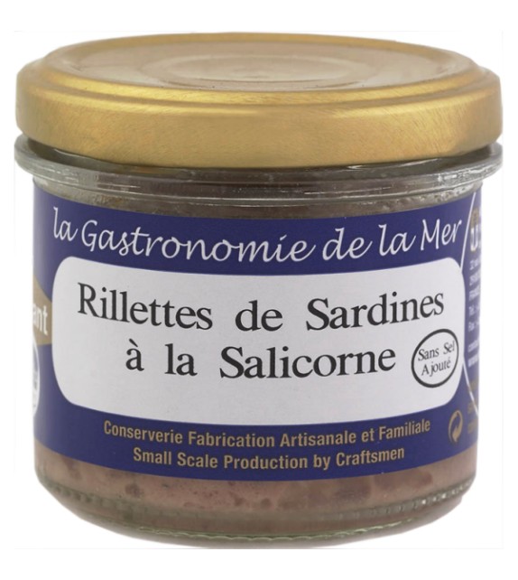 Rillettes de sardines à la salicorne