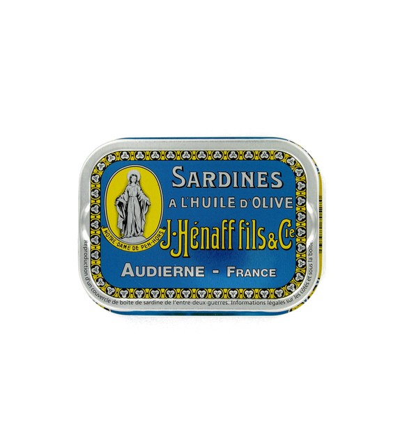 Sardines à l'huile d'olive Hénaff