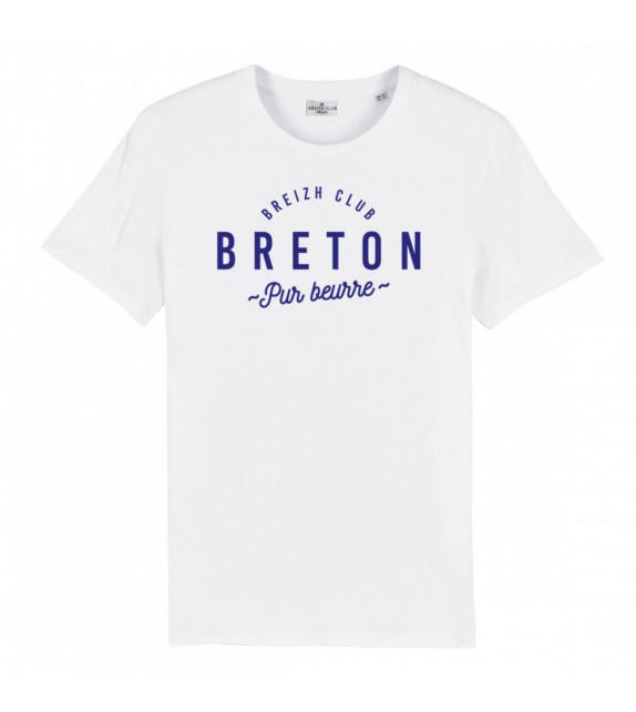 T-Shirt Breton pur beurre Blanc XL
