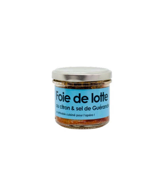 Tartinable de Foie de lotte au citron & sel de Guérande
