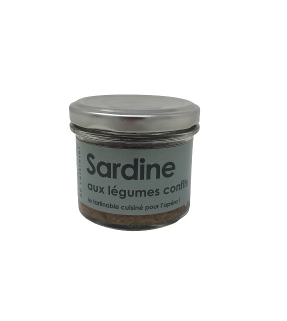 Tartinable de Sardine aux légumes confits